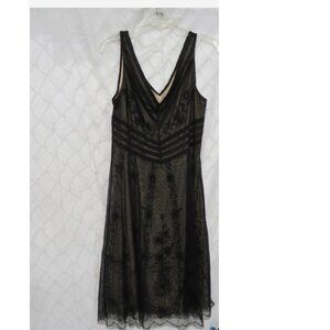 BCBG MaxAzria Black Lace Dress Woman's Size 8 NWT